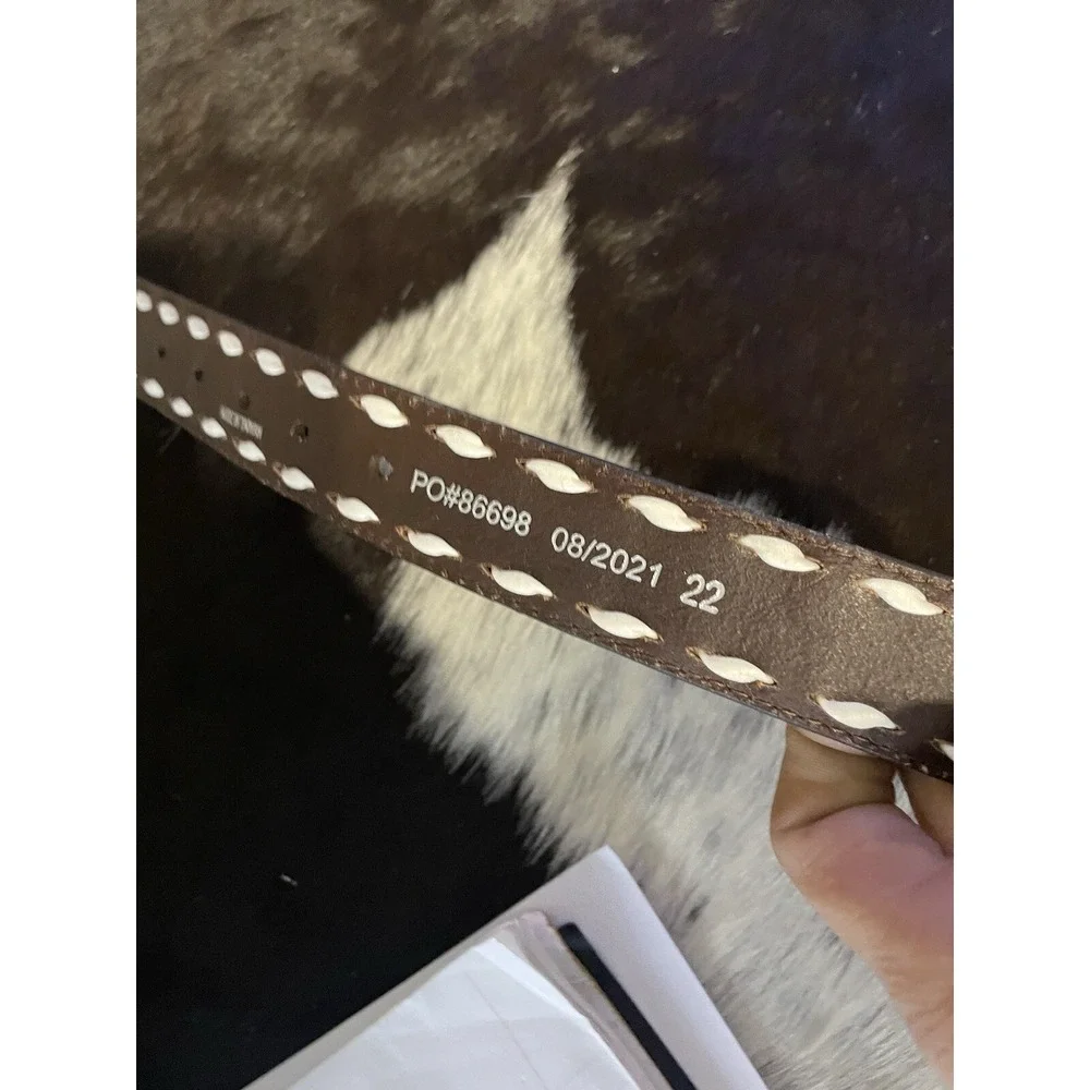 Angel Ranch kids western Cowgirl‎ Rodeo Belt NWTS Sunflowers leather